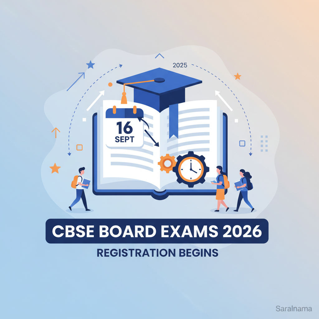 CBSE Board Exams 2026: Registration Begins 16 Sept 2025