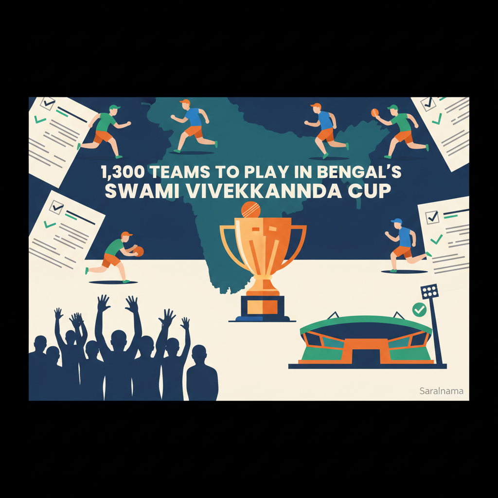 1,300 Teams to Play in Bengal's Swami Vivekananda Cup