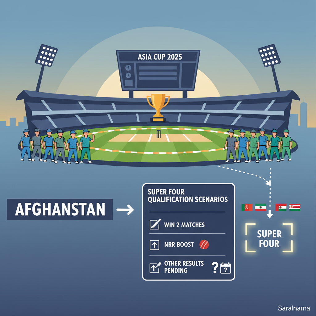 Asia Cup 2025: Afghanistan's Super Four Qualification Scenarios