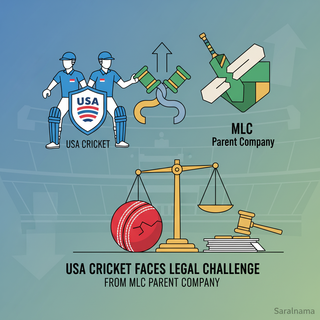 USA Cricket Faces Legal Challenge from MLC Parent Company
