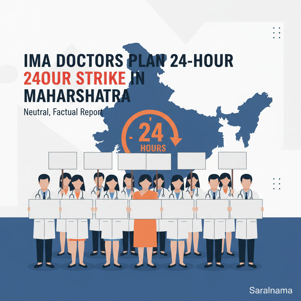 IMA Doctors Plan 24-Hour Strike in Maharashtra