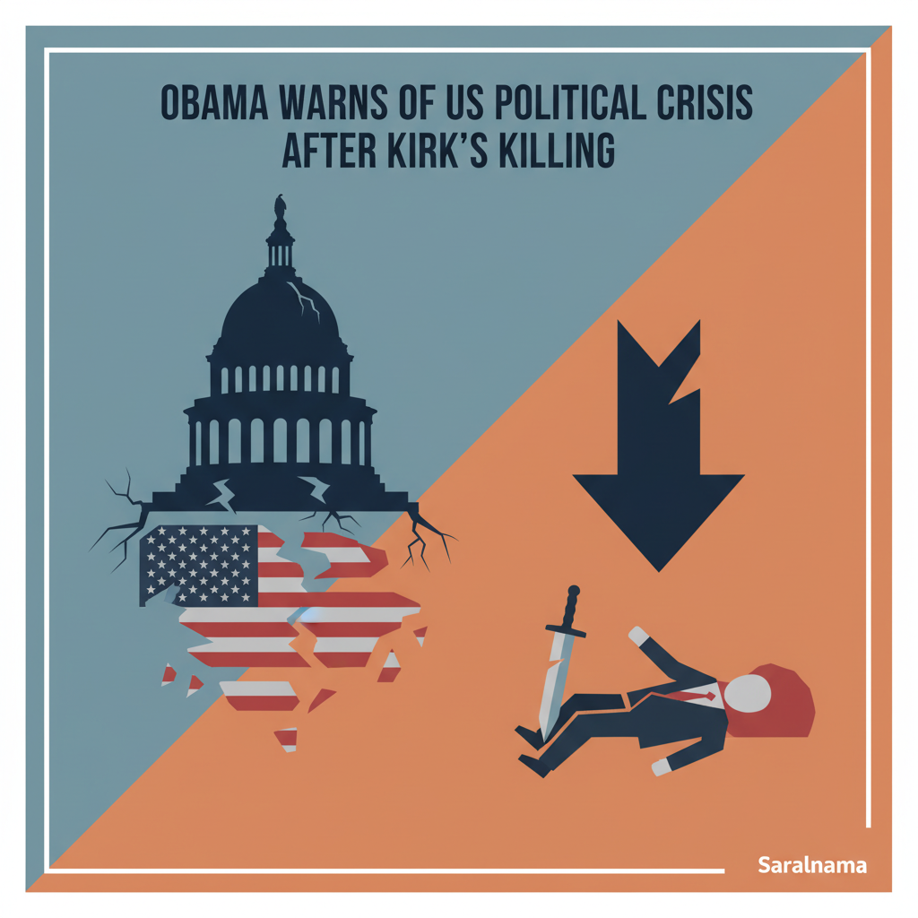 Obama Warns of US Political Crisis After Kirk's Killing