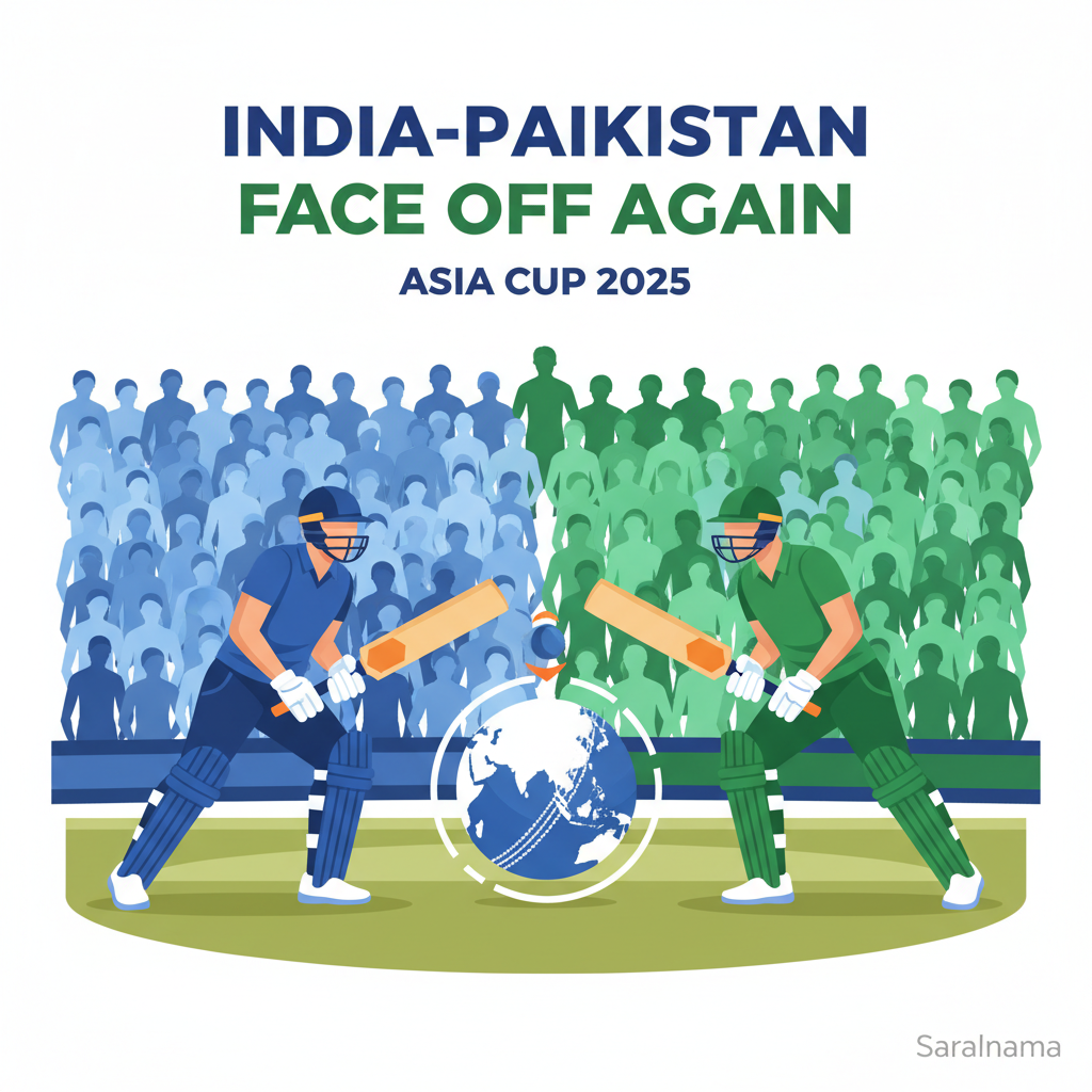India-Pakistan Face Off Again in Asia Cup 2025