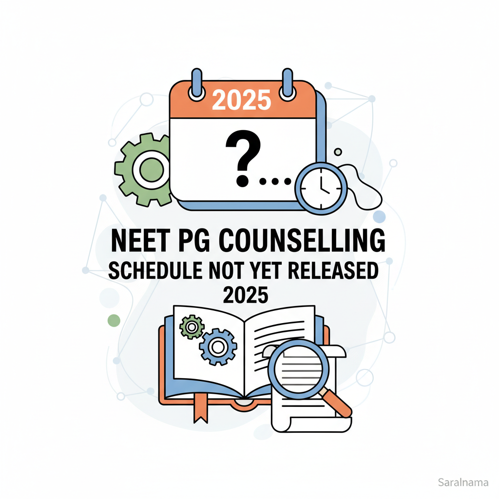 NEET PG Counselling 2025: Schedule Not Yet Released