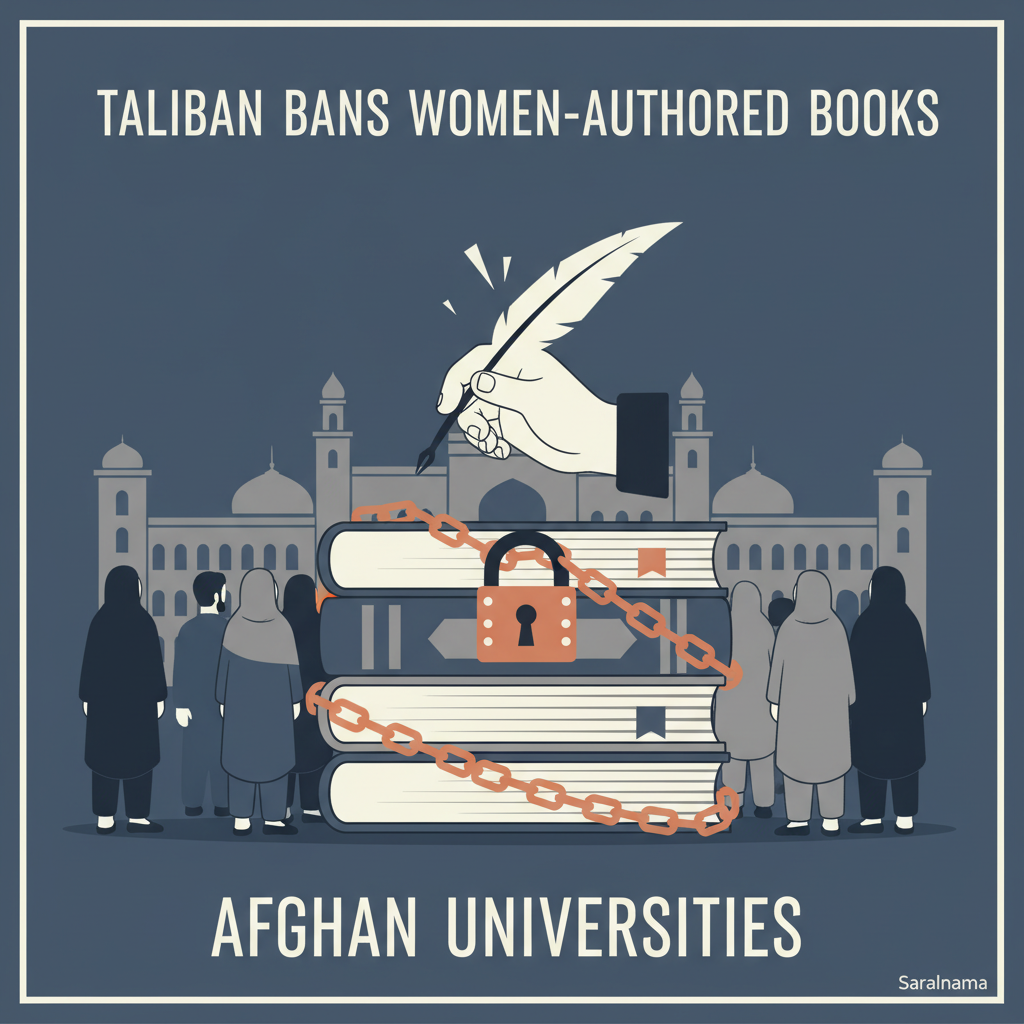 Taliban Bans Women-Authored Books in Afghan Universities