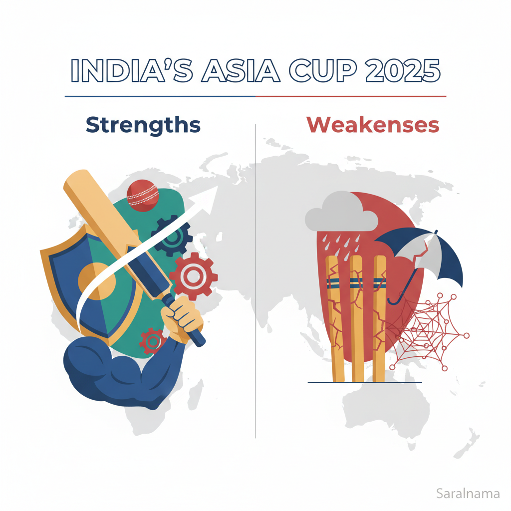 India's Asia Cup 2025 Journey: Strengths and Weaknesses