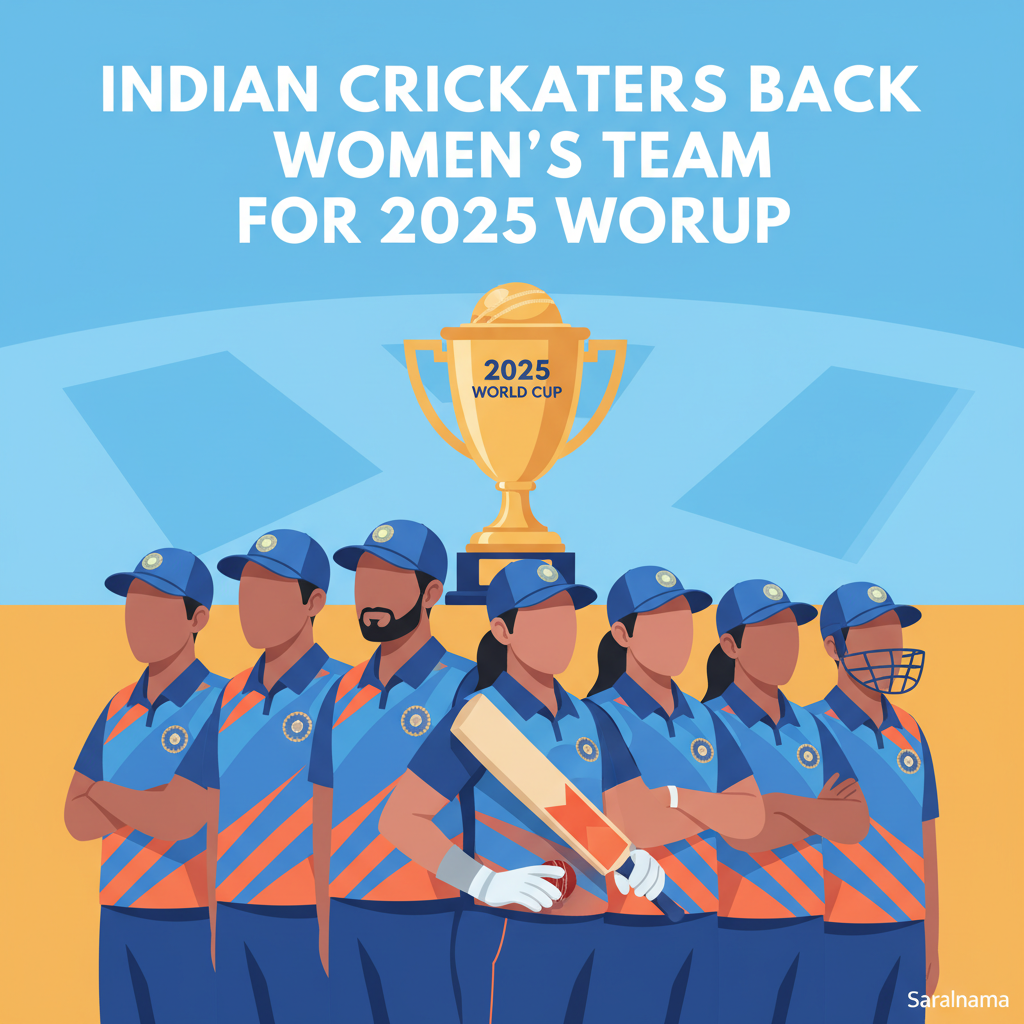 Indian Cricketers Back Women's Team for 2025 World Cup