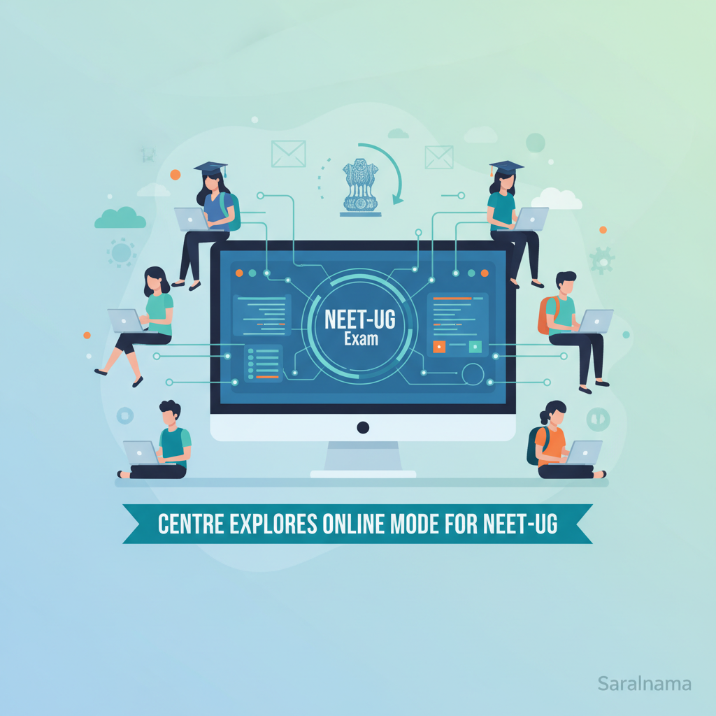 Centre Explores Online Mode for NEET-UG Exam
