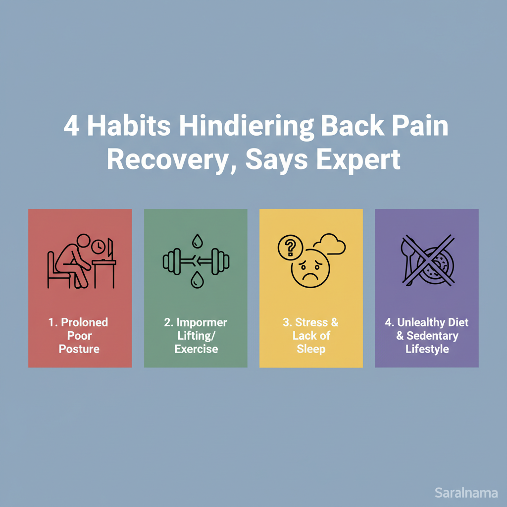 4 Habits Hindering Back Pain Recovery, Says Expert