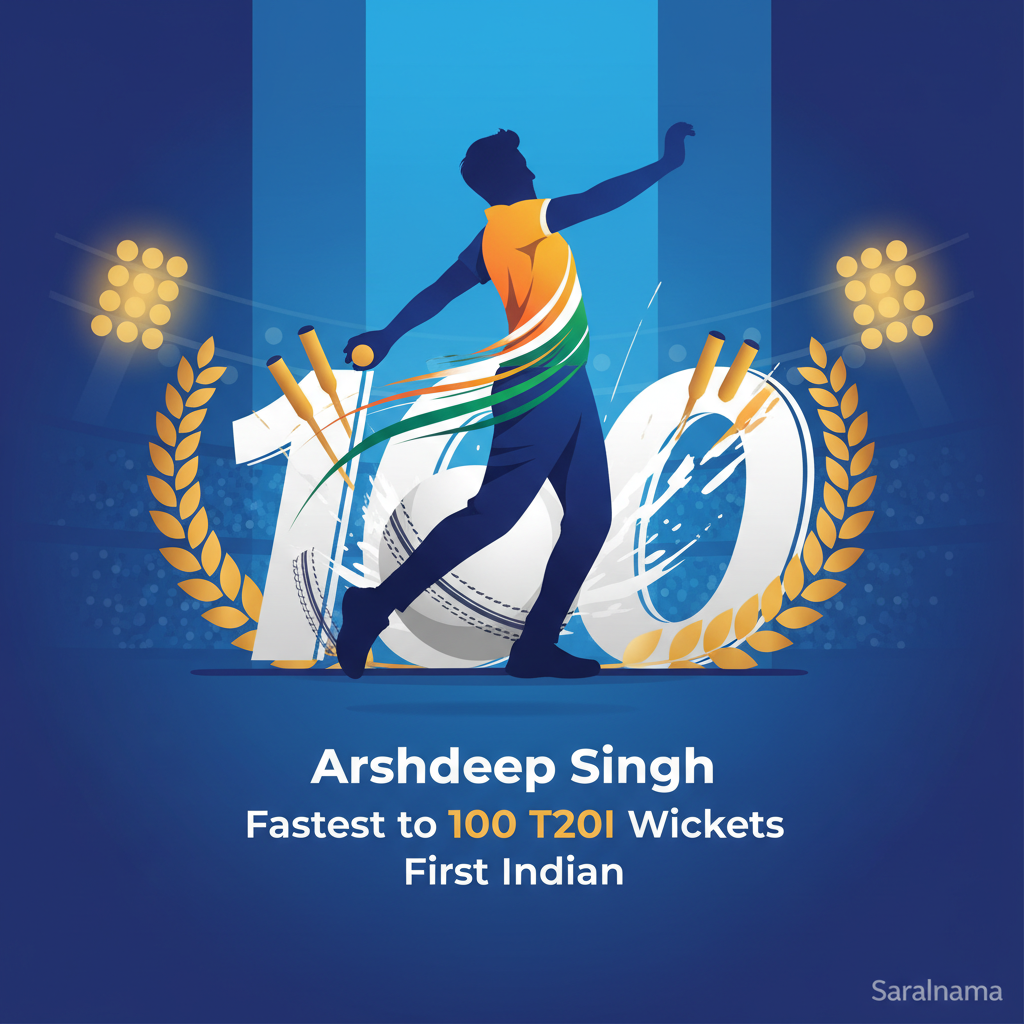 Arshdeep Singh: Fastest to 100 T20I Wickets, First Indian