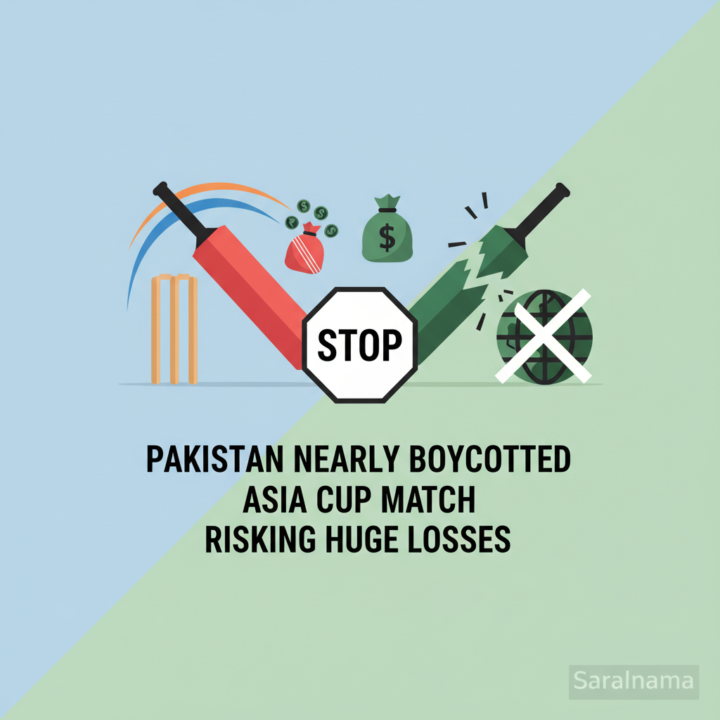 Pakistan Nearly Boycotted Asia Cup Match, Risking Huge Losses