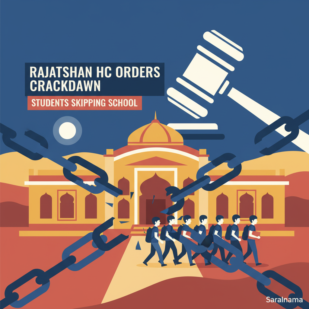 Rajasthan HC Orders Crackdown on Students Skipping School