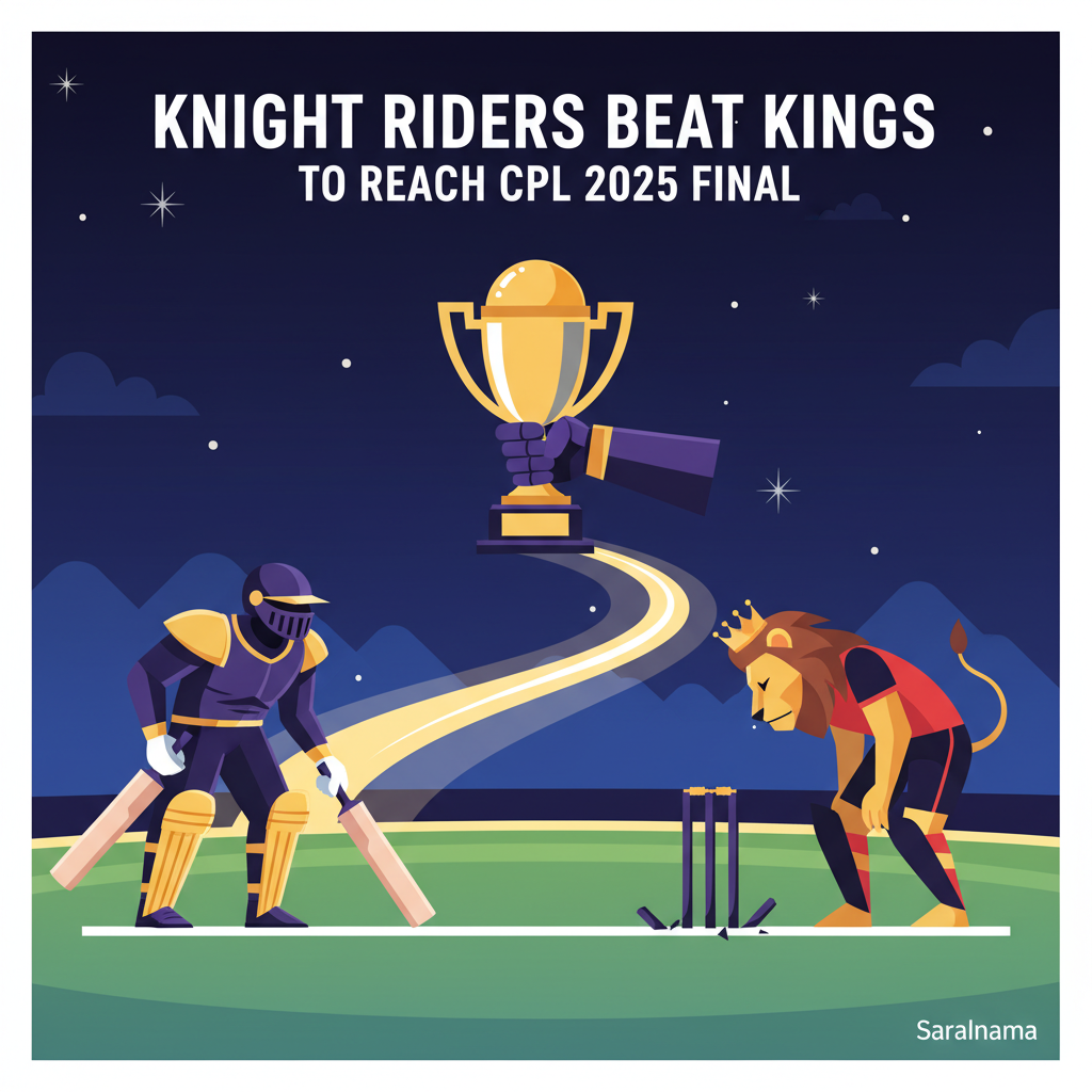 Knight Riders Beat Kings to Reach CPL 2025 Final