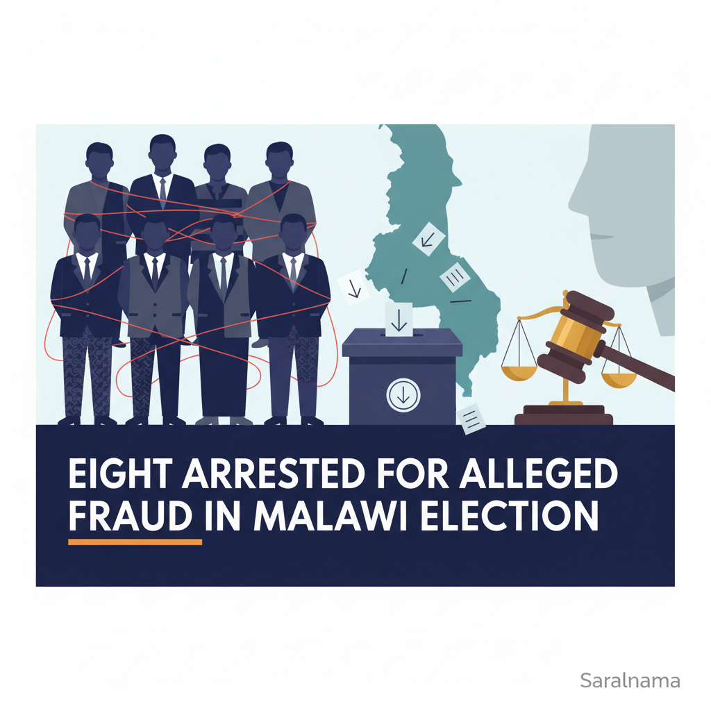 Eight Arrested for Alleged Fraud in Malawi Election