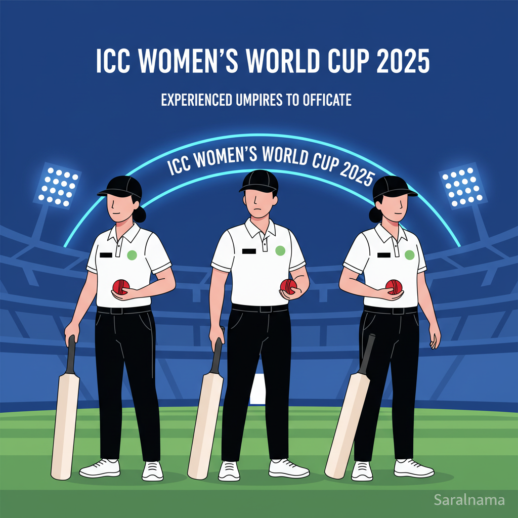 Experienced Umpires to Officiate ICC Women's World Cup 2025