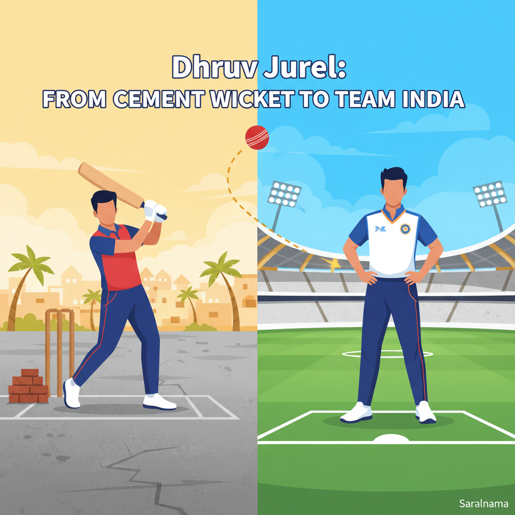 Dhruv Jurel: From Cement Wicket to Team India