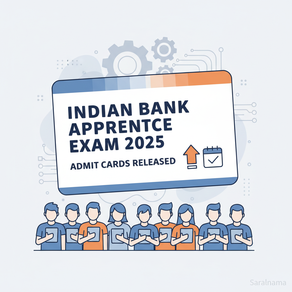 Indian Bank Apprentice Exam 2025: Admit Cards Released