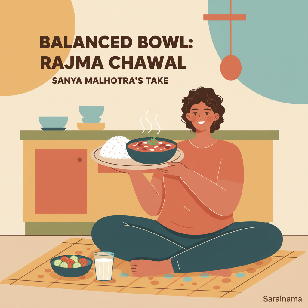Sanya Malhotra: Rajma Chawal Can Be a Balanced Meal