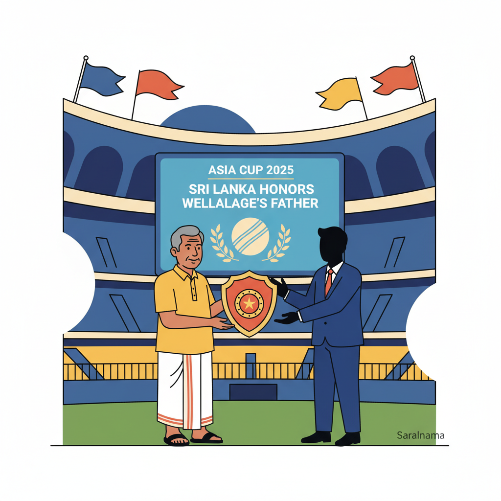 Sri Lanka Honors Wellalage's Father at Asia Cup 2025