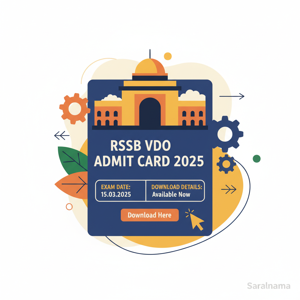 RSSB VDO Admit Card 2025: Exam Date and Download Details