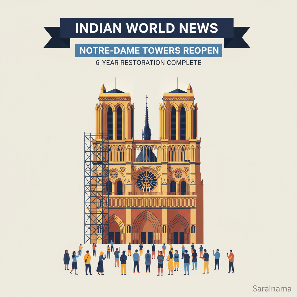 Notre-Dame Towers Reopen After 6-Year Restoration