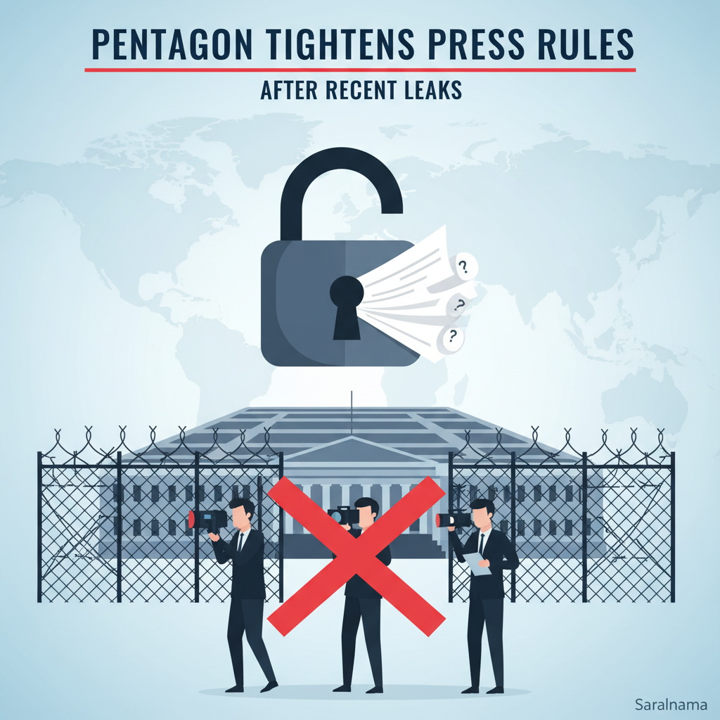 Pentagon Tightens Press Rules After Recent Leaks