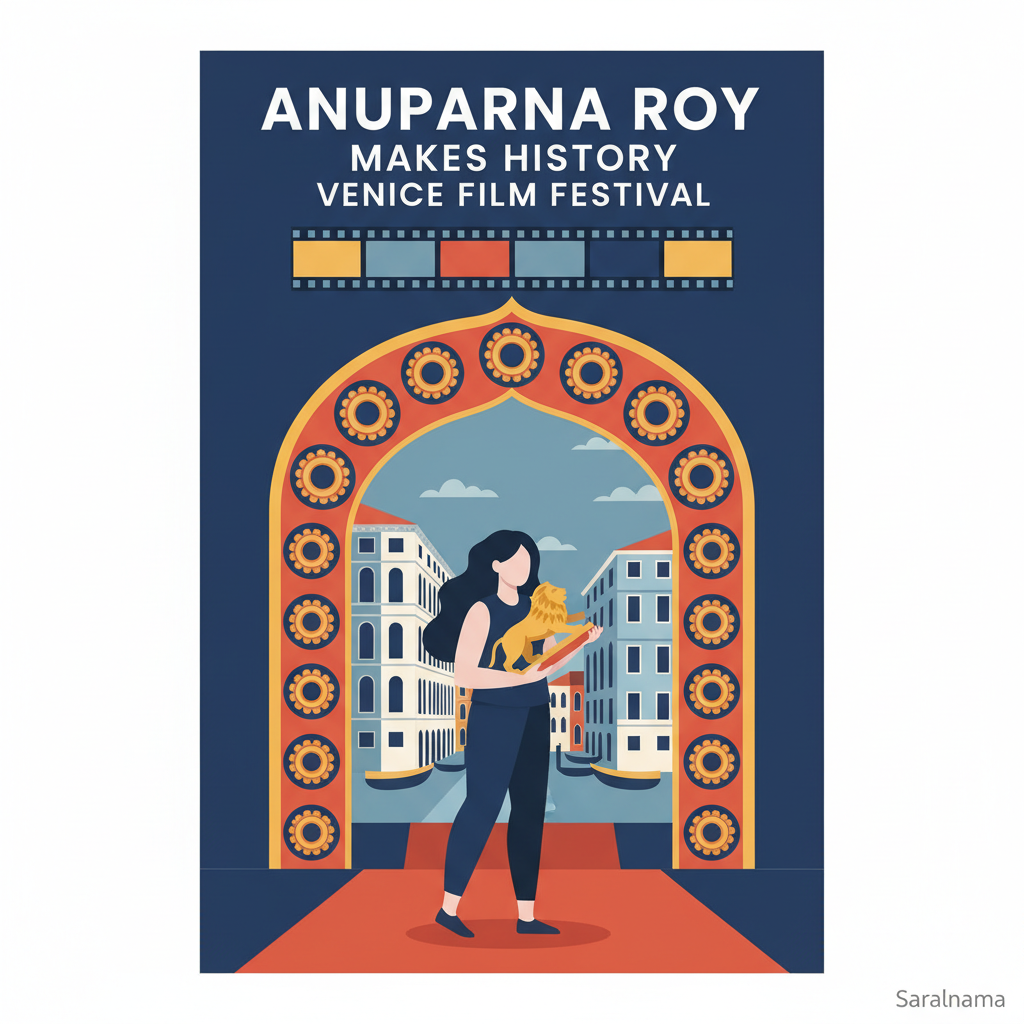 Anuparna Roy Makes History at Venice Film Festival