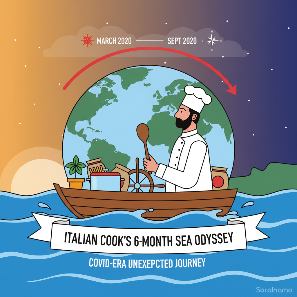 Italian Cook's Unexpected 6-Month Sea Journey During COVID