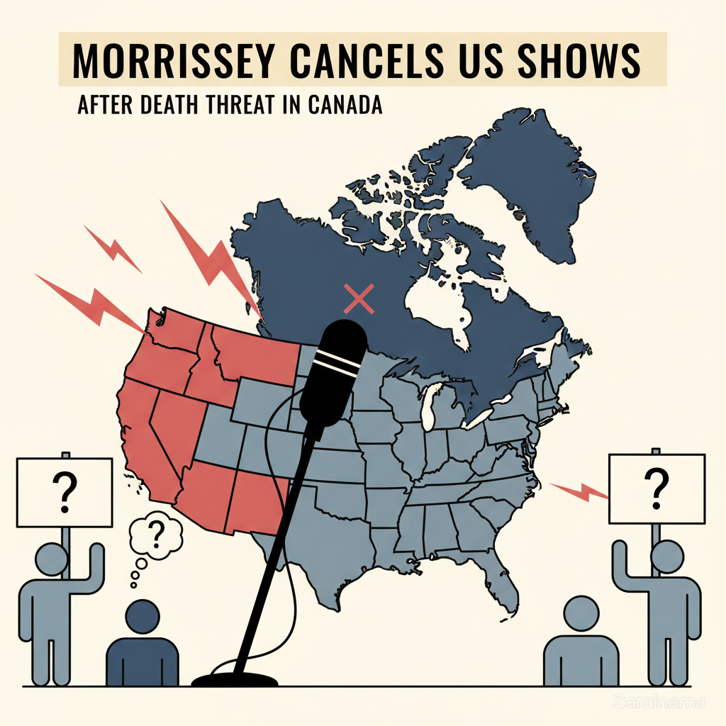 Morrissey Cancels US Shows After Death Threat in Canada