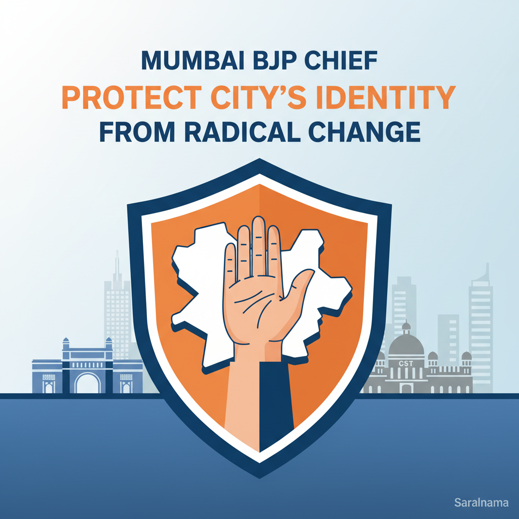 Mumbai BJP Chief: Protect City's Identity from Radical Change