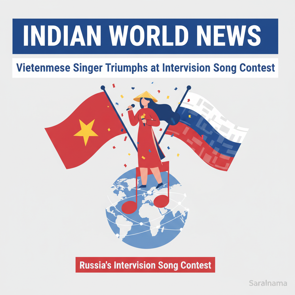 Vietnamese Singer Wins Russia's Intervision Song Contest