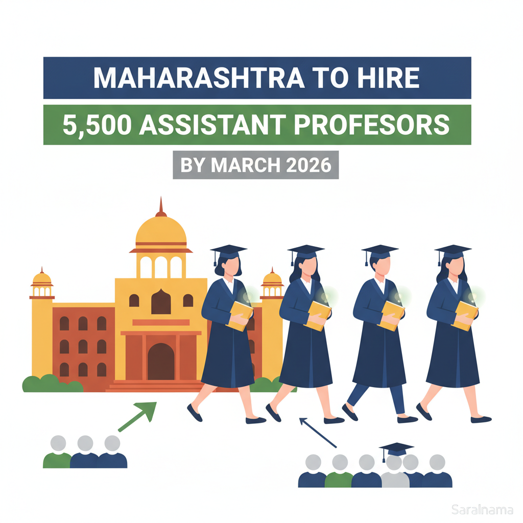 Maharashtra to Hire 5,500 Assistant Professors by March 2026