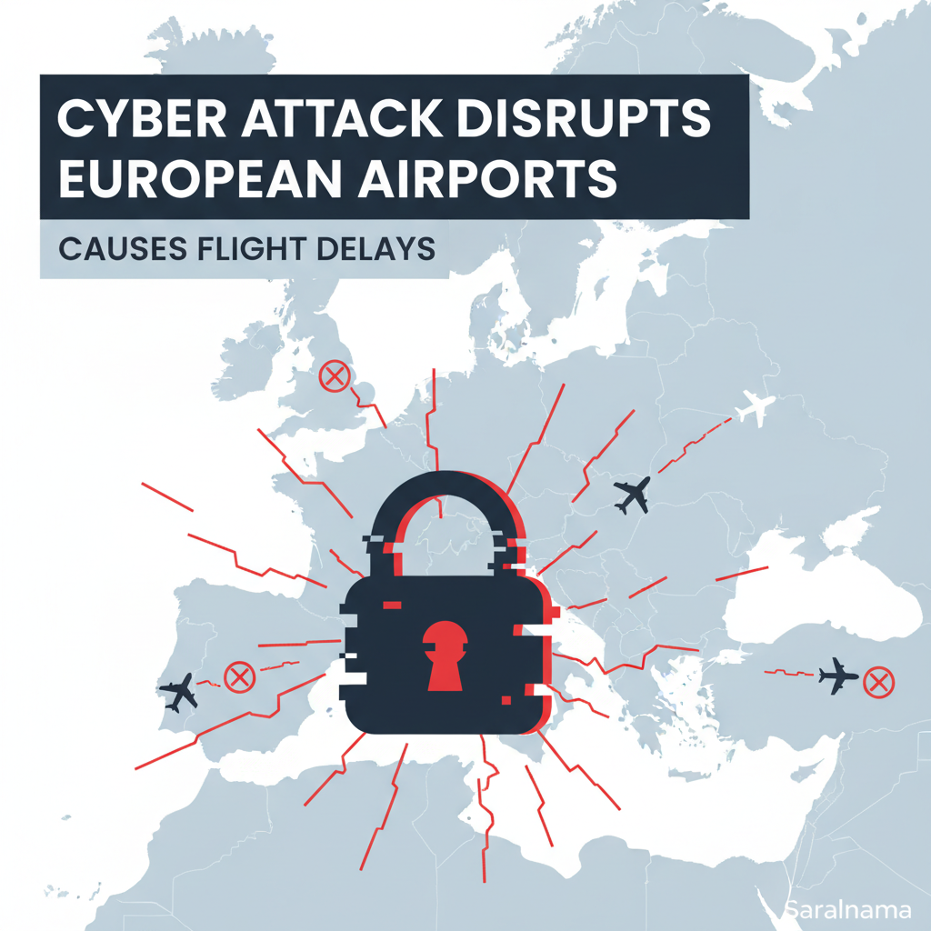 Cyber Attack Disrupts European Airports, Causes Flight Delays