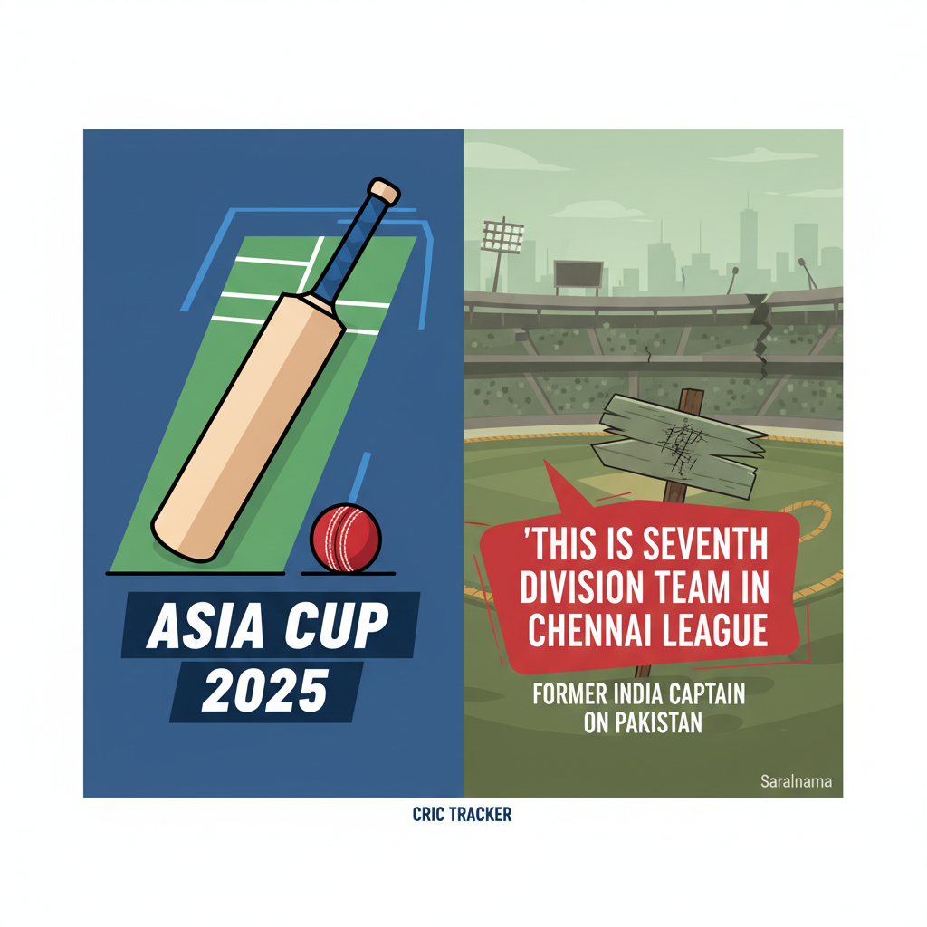 Asia Cup 2025: &#x27;This is seventh division team in Chennai league&#x27; - Former India captain&#x27;s brutal take on Pakistan | CricTracker