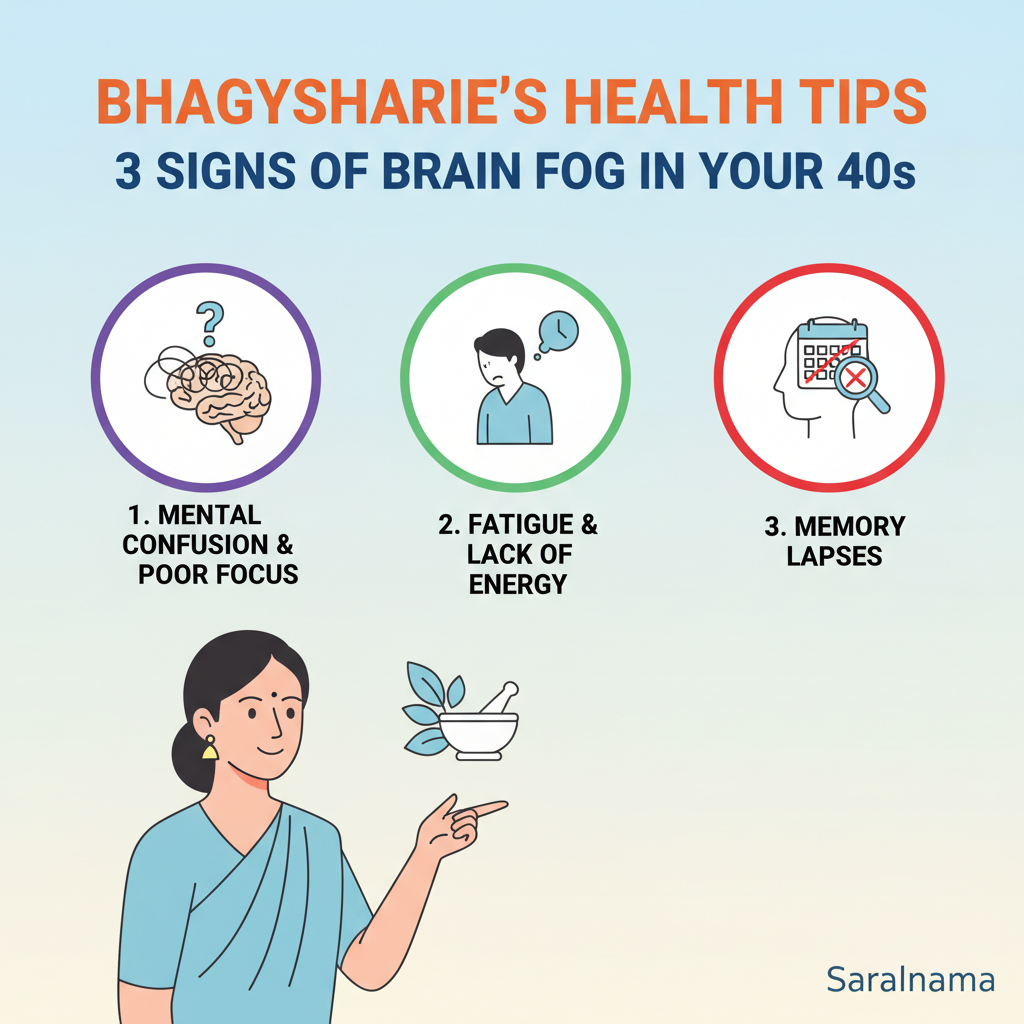 3 Signs of Brain Fog in Your 40s: Bhagyashree's Health Tips
