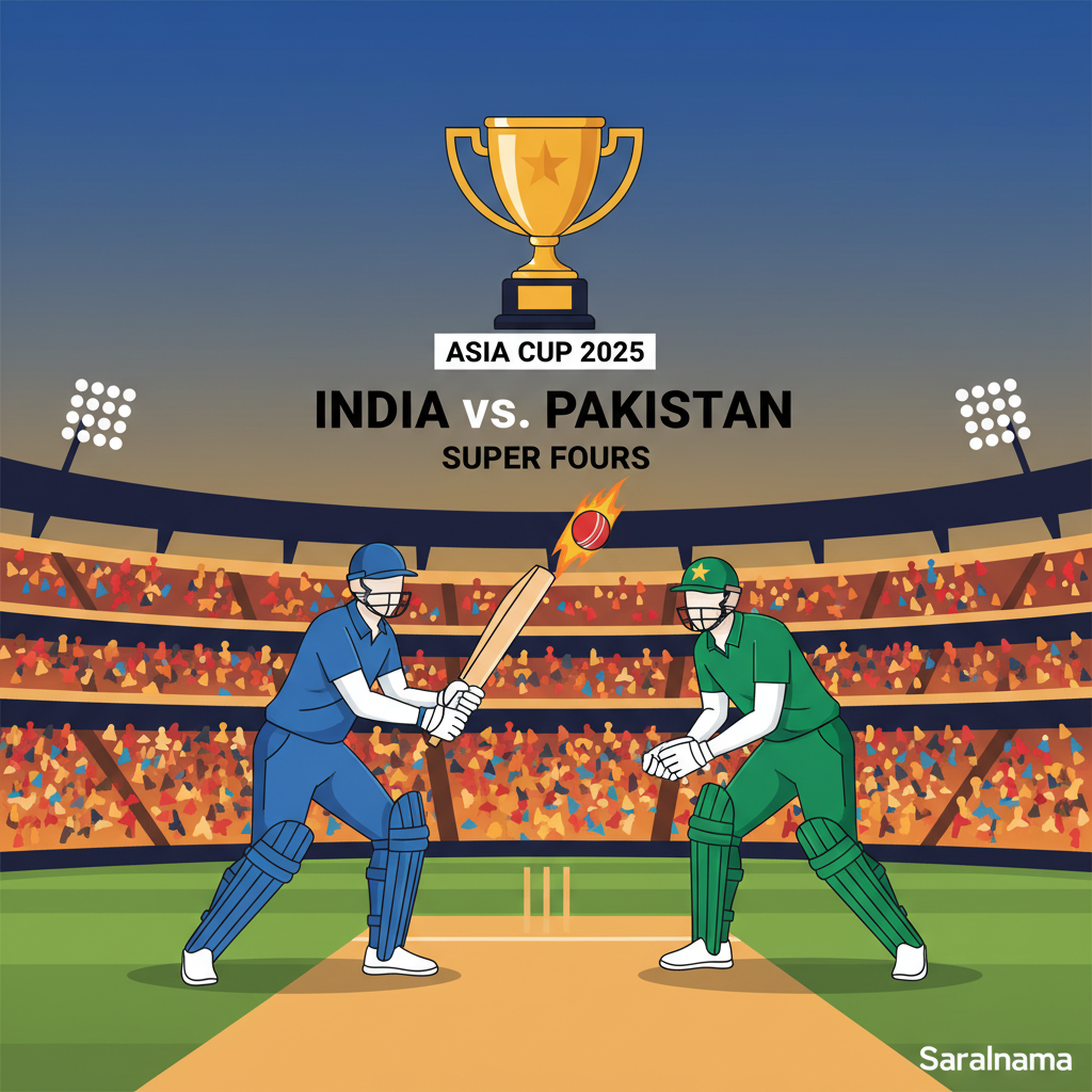 India-Pakistan Clash in Asia Cup 2025 Super Fours