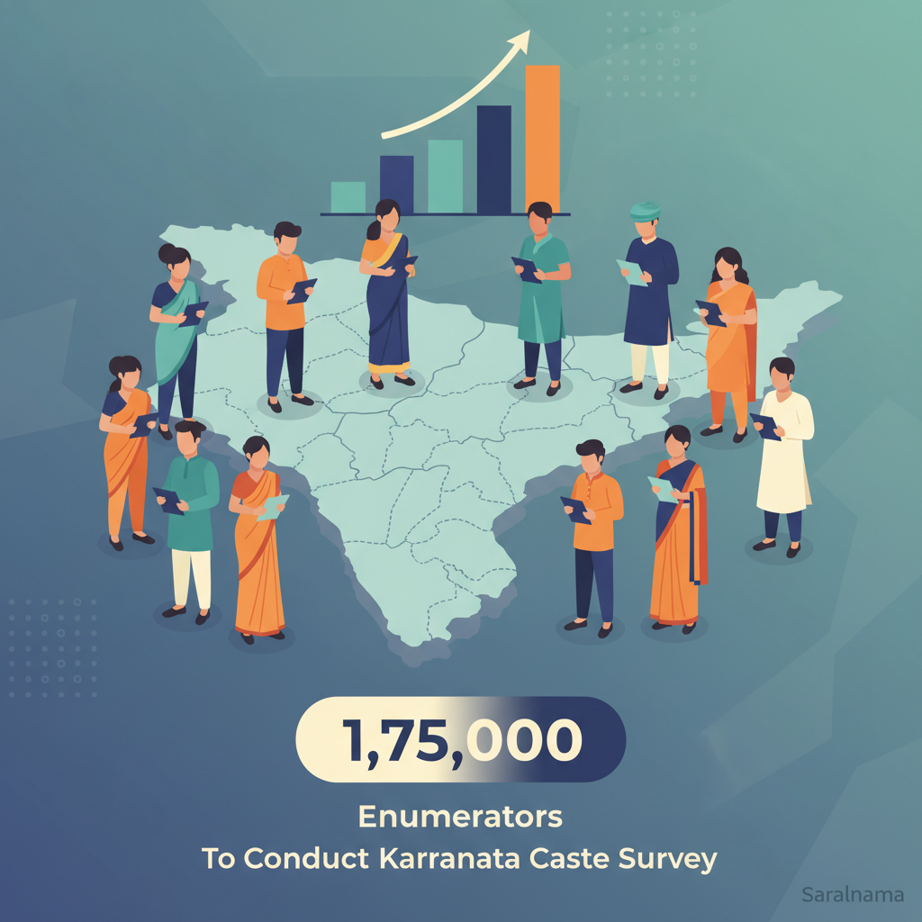 1.75 Lakh Enumerators to Conduct Karnataka Caste Survey