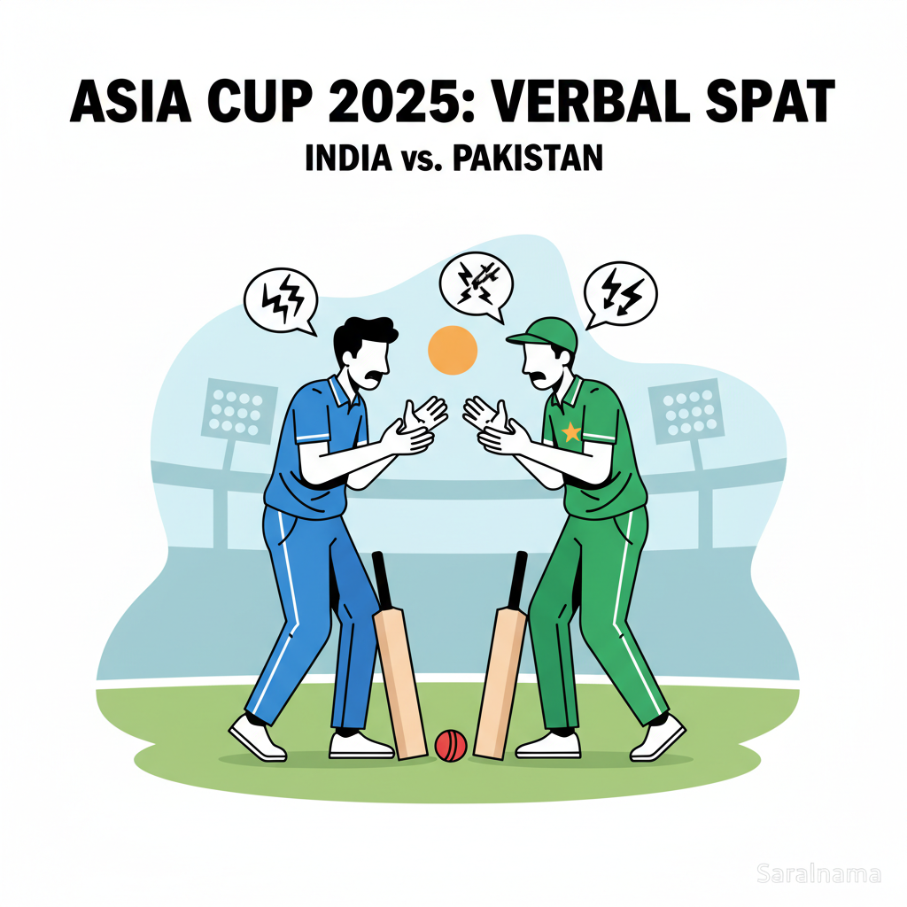 Asia Cup 2025: Verbal Spat Between Indian and Pakistani Players