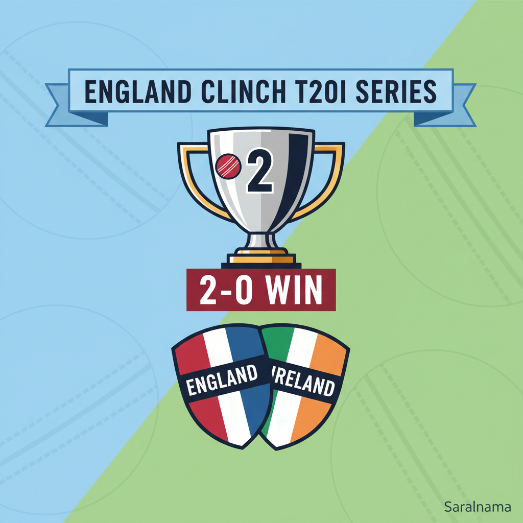 England Clinch T20I Series vs Ireland with 2-0 Win