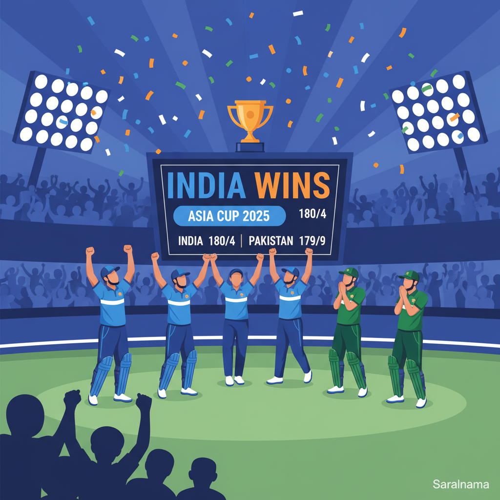 India Beats Pakistan in Asia Cup 2025 Cricket Match