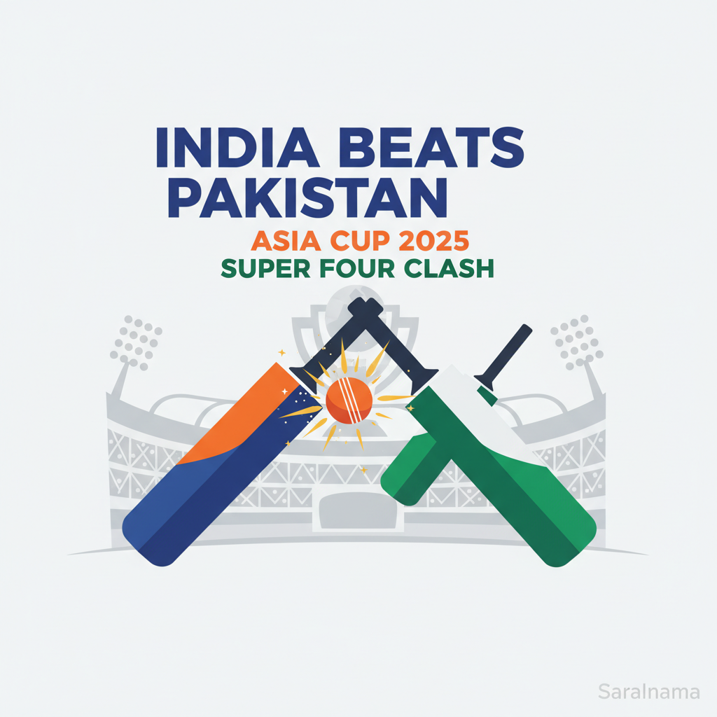 India Beats Pakistan in Asia Cup 2025 Super Four Clash