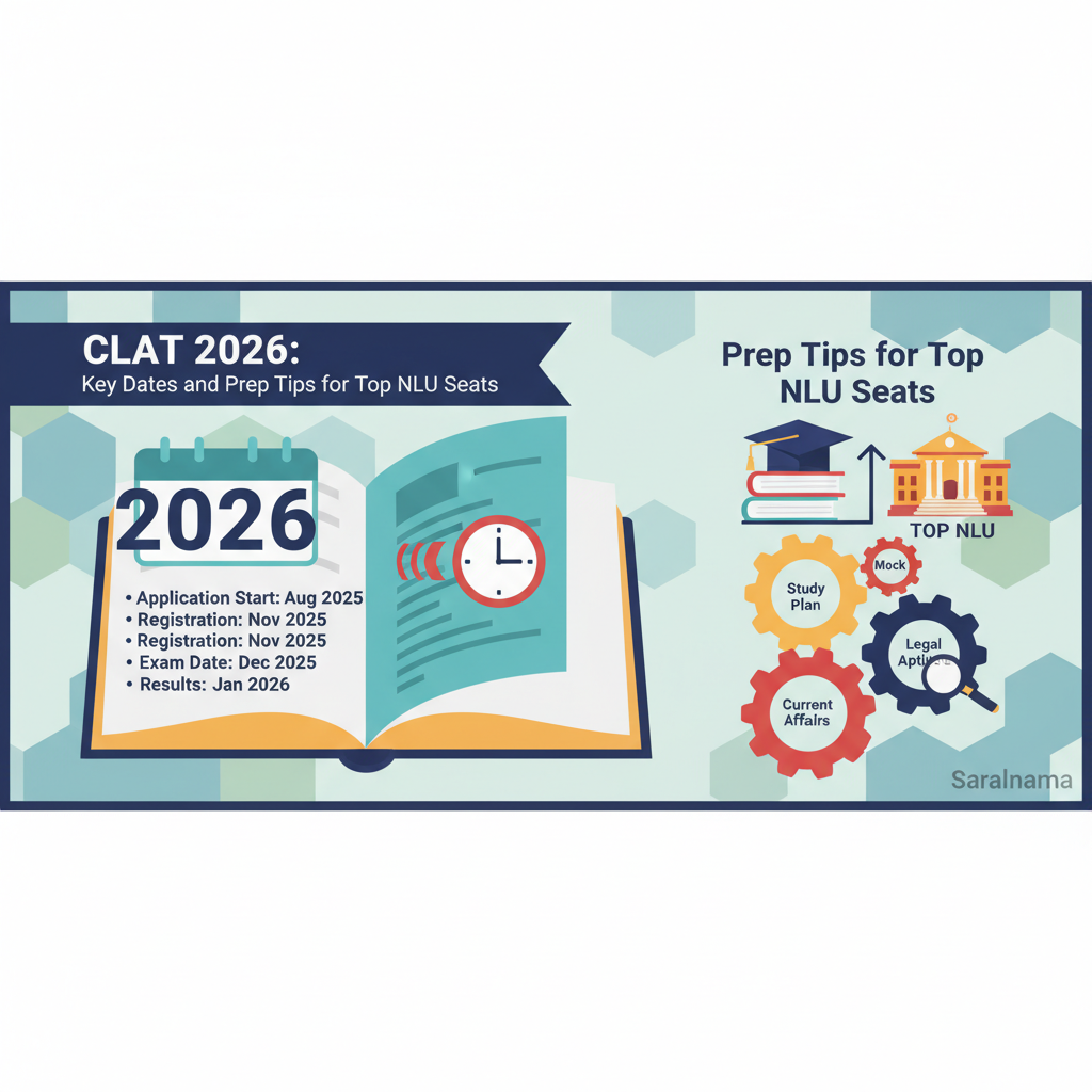 CLAT 2026: Key Dates and Prep Tips for Top NLU Seats