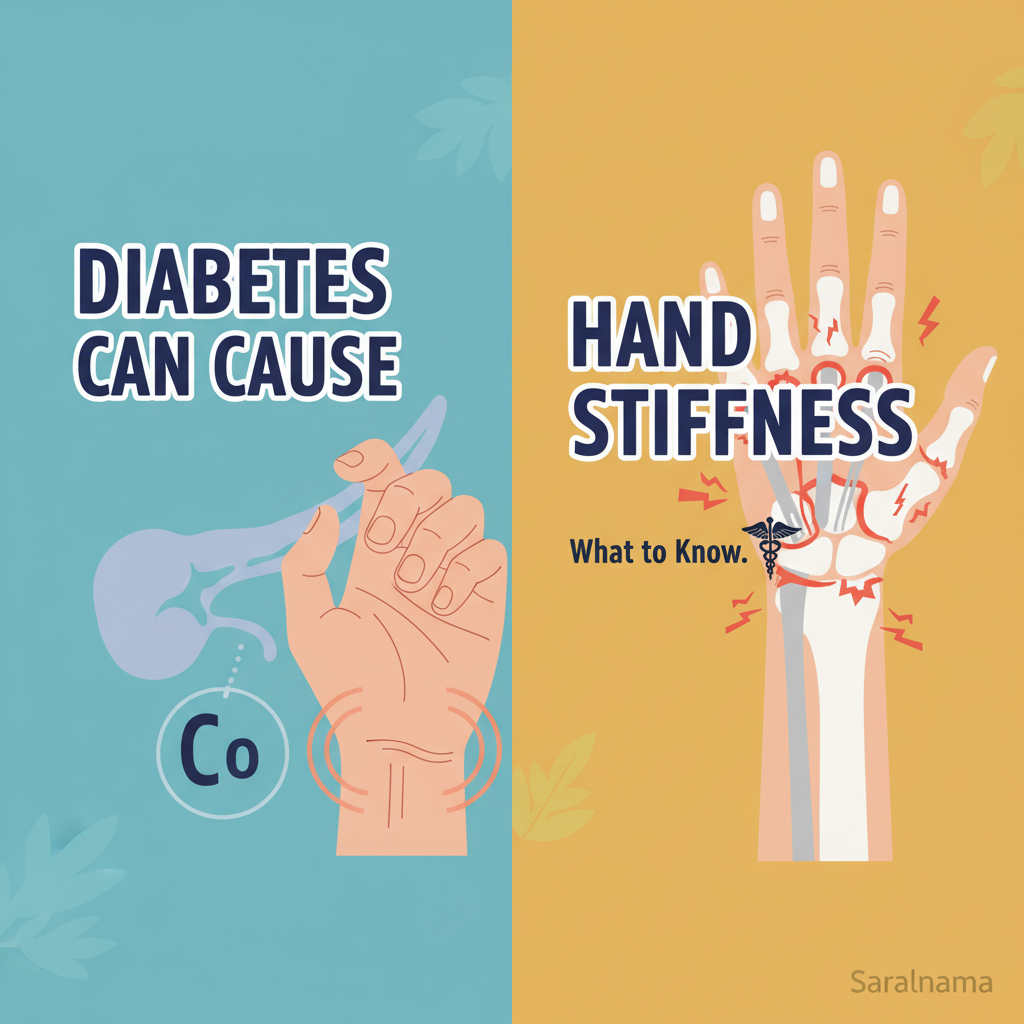 Diabetes Can Cause Hand Stiffness: What to Know