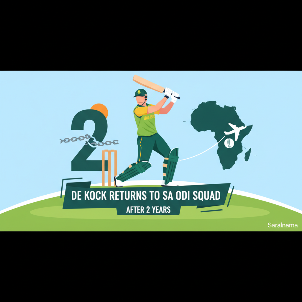 De Kock Returns to South Africa ODI Squad After 2 Years