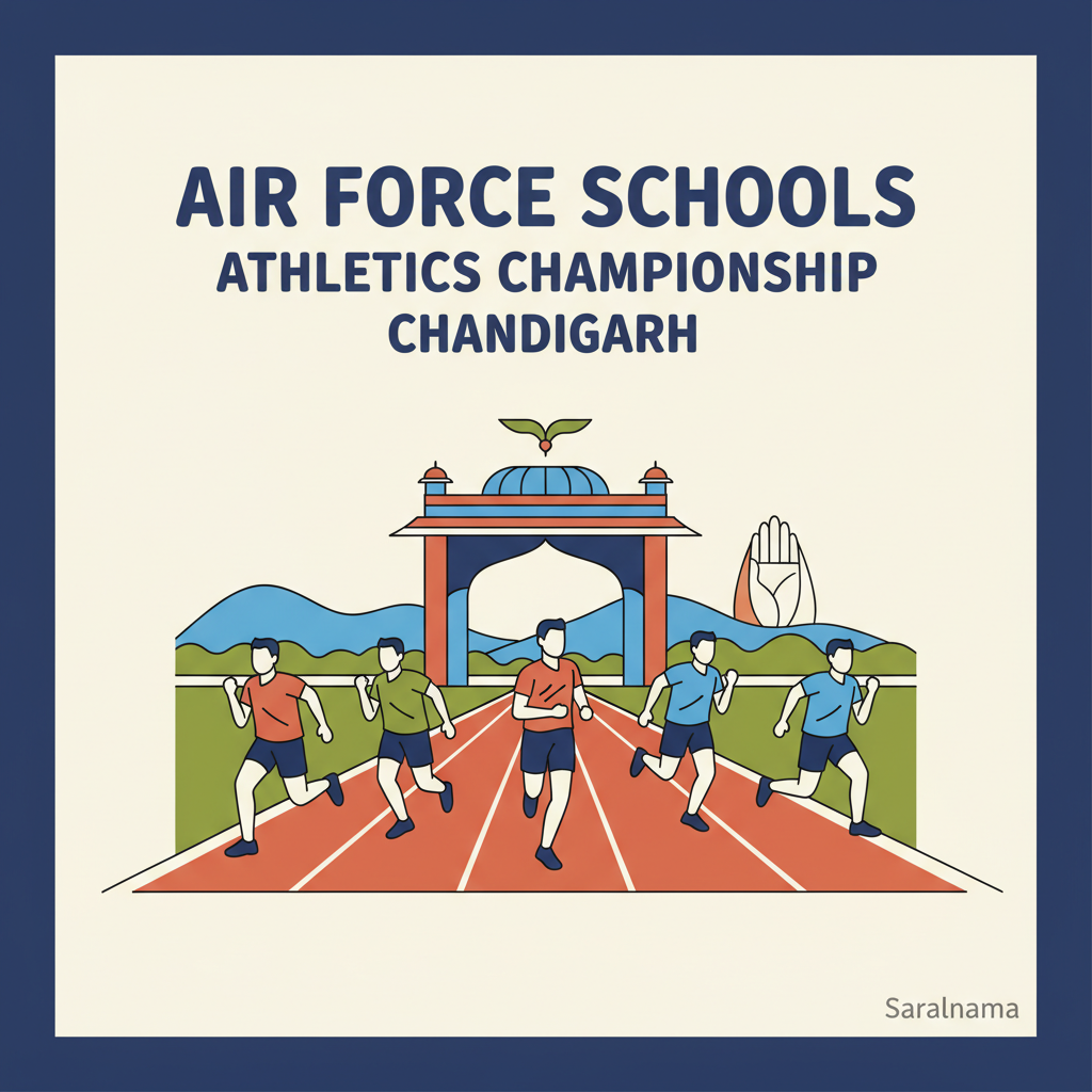 Air Force Schools Athletics Championship in Chandigarh