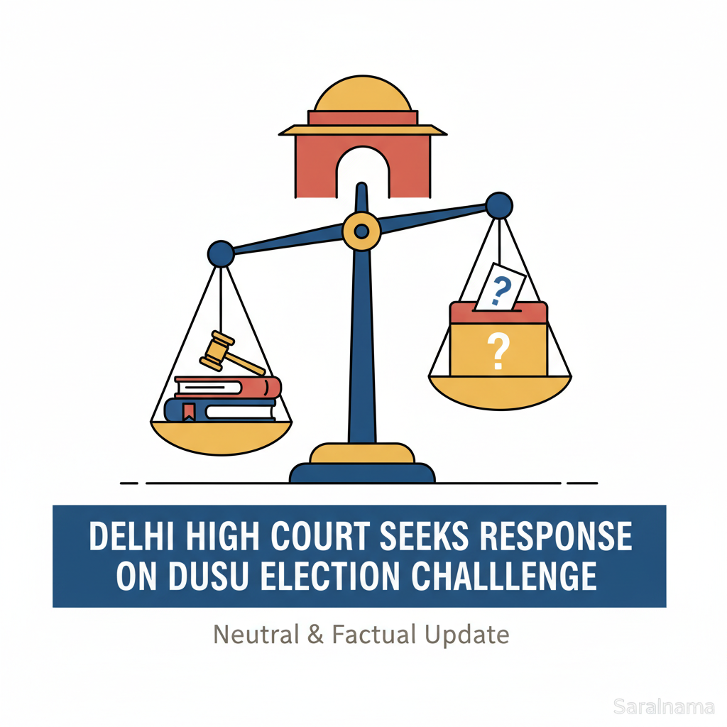 Delhi High Court Seeks Response on DUSU Election Challenge