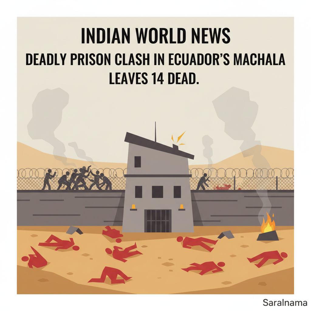 Deadly Prison Clash in Ecuador's Machala Leaves 14 Dead