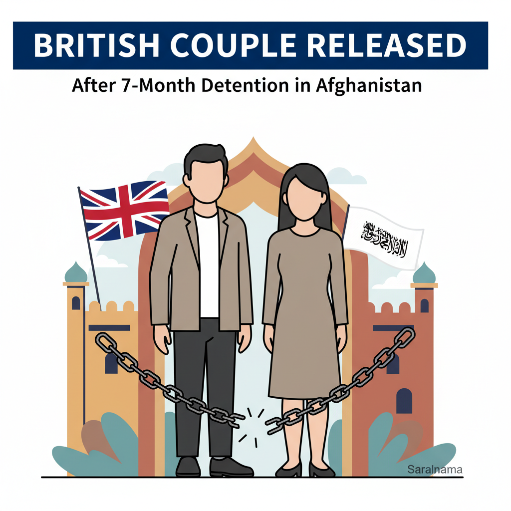 British Couple Released After 7-Month Taliban Detention