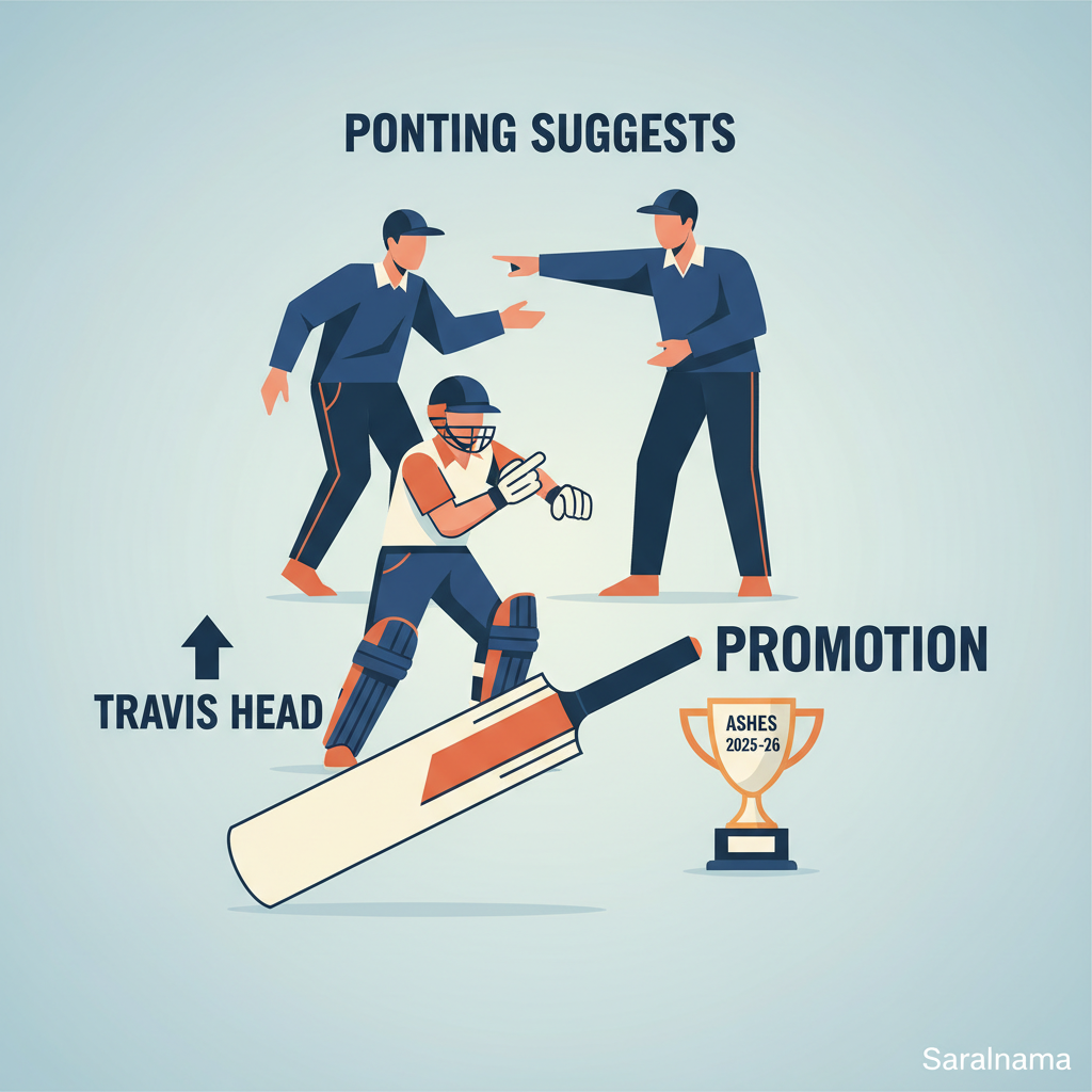 Ponting Suggests Travis Head Promotion for Ashes 2025-26