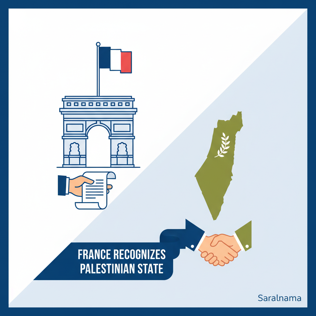 France formally recognises Palestinian state 